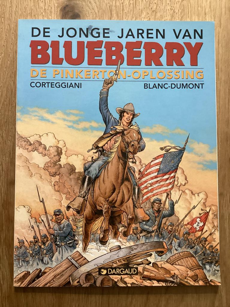 De Jonge Jaren van Blueberry: De Pinkerton-oplossing, Boeken, Stripboeken, Eén stripboek, Ophalen of Verzenden, Zo goed als nieuw