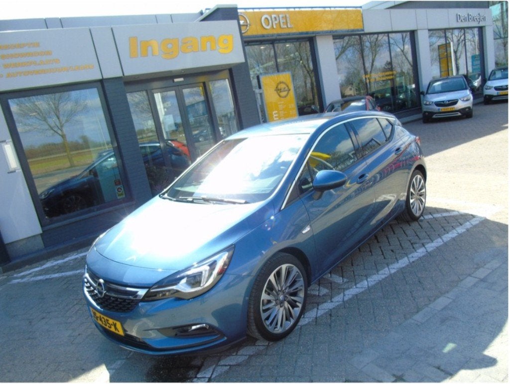 Opel Astra 1.4 Turbo 110KW 5D 2016 Blauw, Auto's, 620 kg, Handgeschakeld, Particulier, 149 pk