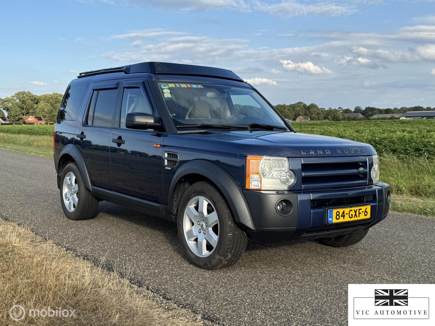 Land Rover Discovery 3 4.4 V8 HSE 7-persoons, Auto's, Land Rover, Automaat, Gebruikt, Blauw, 7 stoelen
