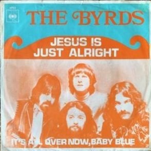 Single van The Byrds  Jesus is Just Alright  CBS 4753, Gebruikt, 7 inch, Ophalen of Verzenden, Rock en Metal