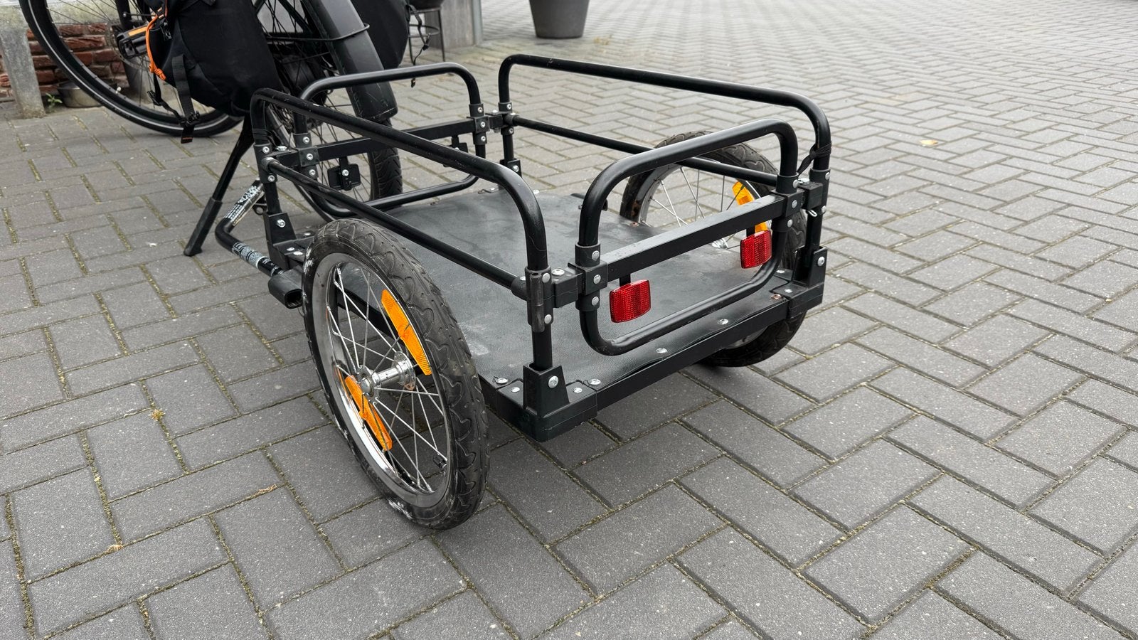 Stevige fietsaanhanger voor bagage of huisdier, Fietsen en Brommers, Fietsaccessoires | Aanhangers en Karren, Ophalen, Gebruikt