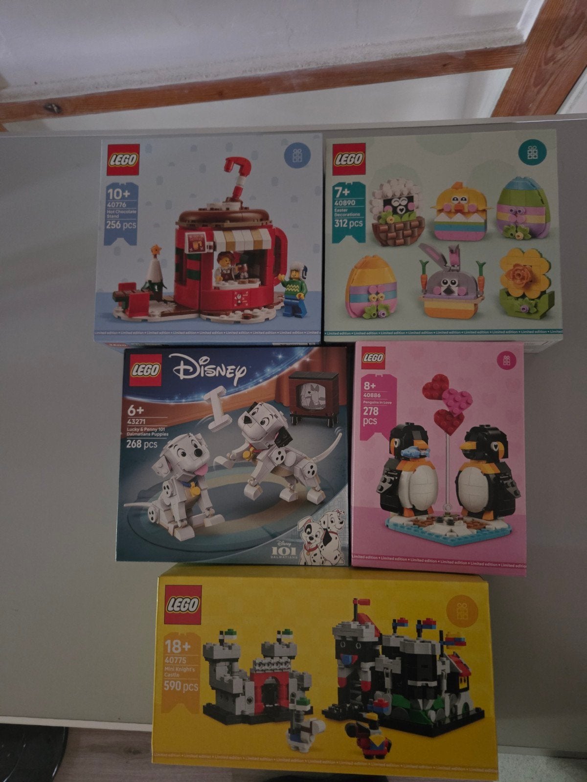 Lego nieuw 40775 40886 40890 40776 43271, Ophalen, Nieuw