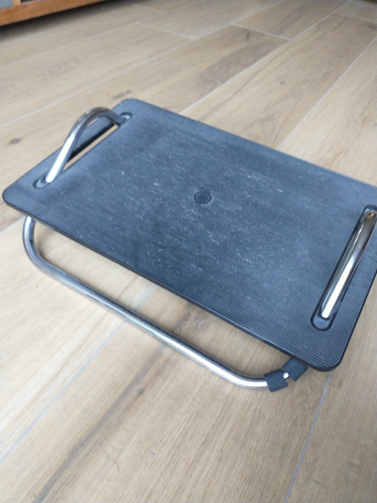 IKEA DAGOTTO voetensteun zwart, Ophalen, Gebruikt