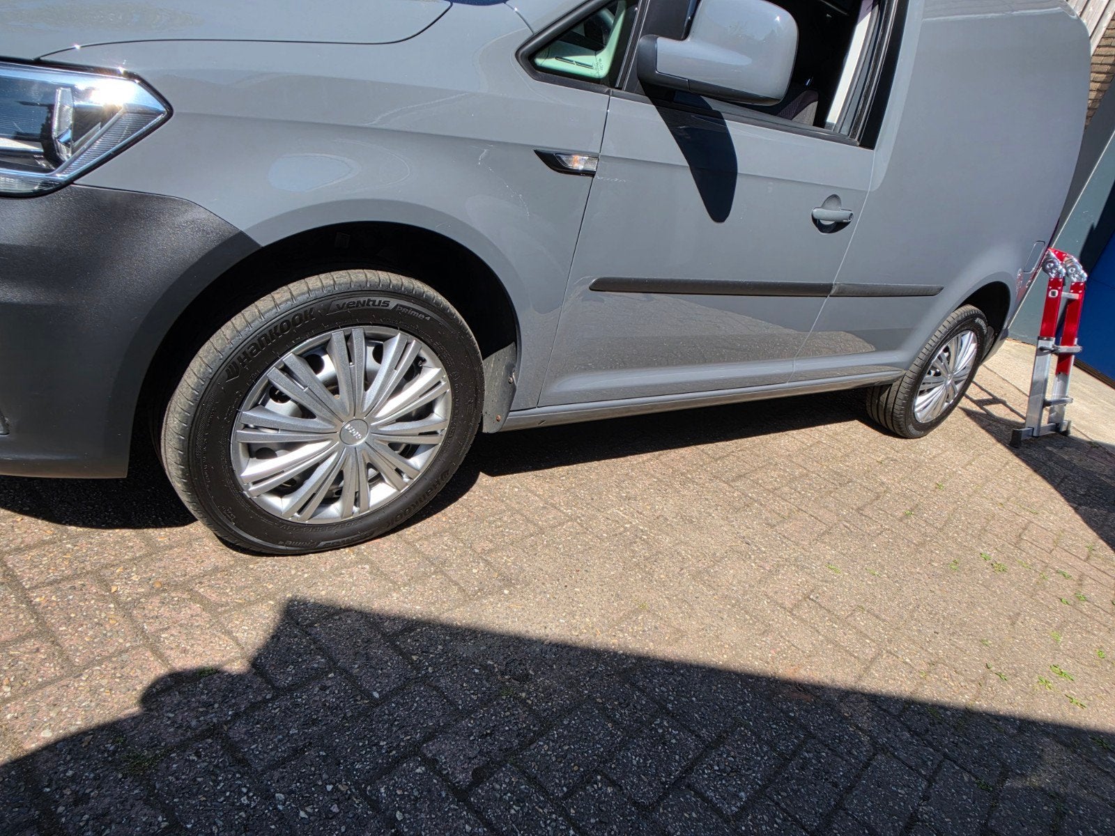 set wielen volkswagen caddy, Ophalen