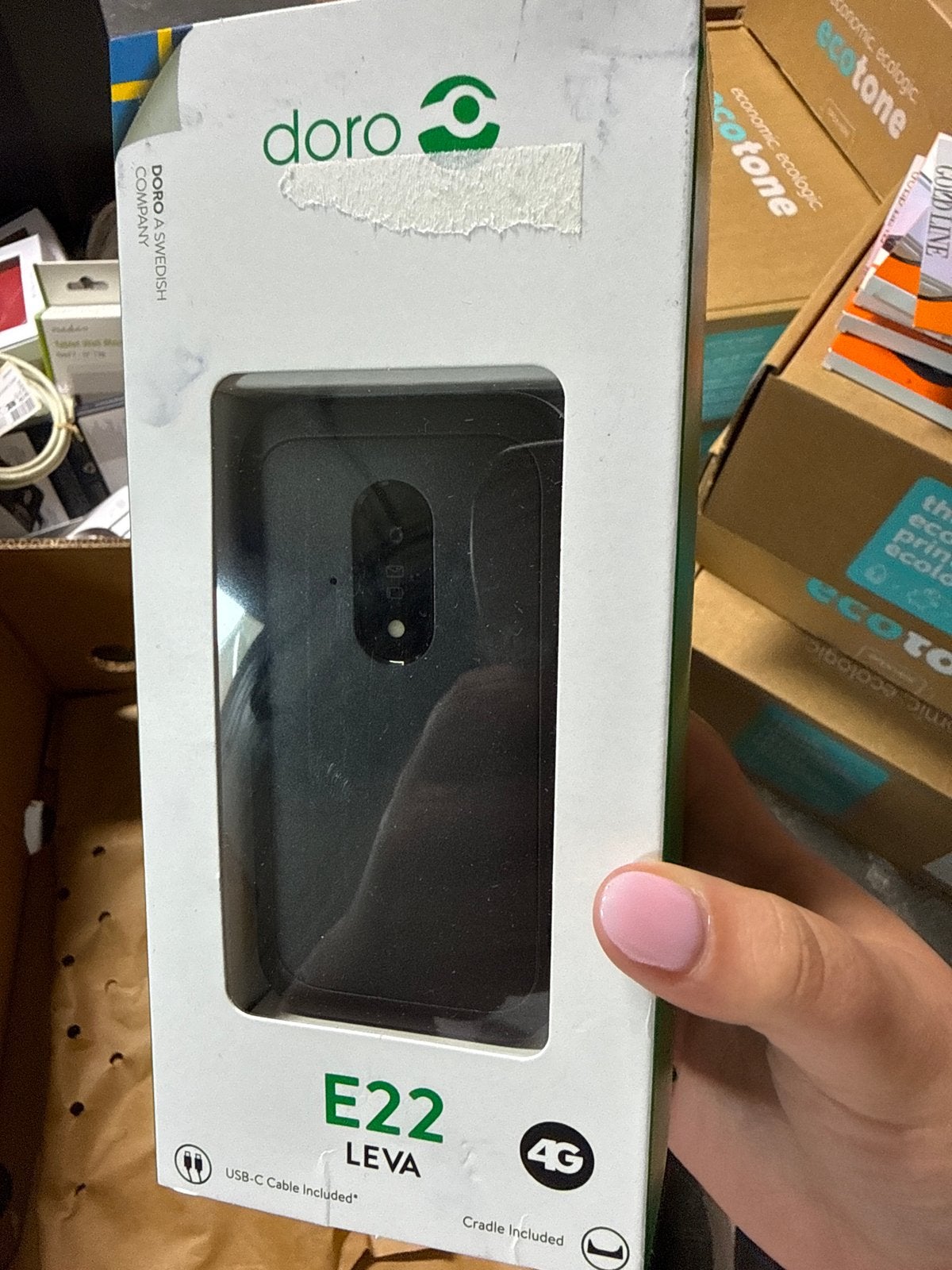 Doro LEVA E22 4G Klaptelefoon - Nieuw in doos, Verzenden, Nieuw, Inklapmodel, Minder dan 3 megapixel