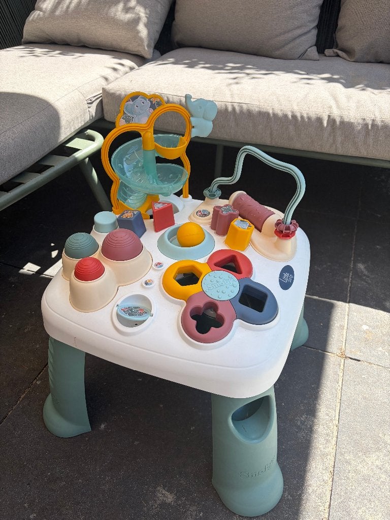 Smoby Little Activiteitentafel (Zgan), Kinderen en Baby's, Ophalen, Zo goed als nieuw