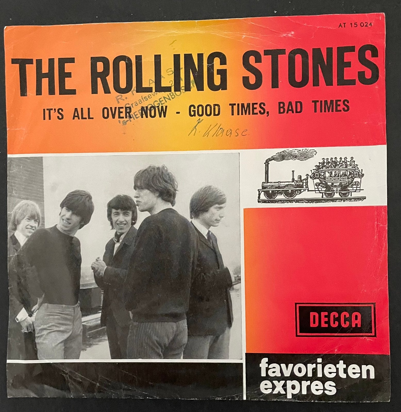 The Rolling Stones misprint, Ophalen of Verzenden, Gebruikt, 7 inch, Rock