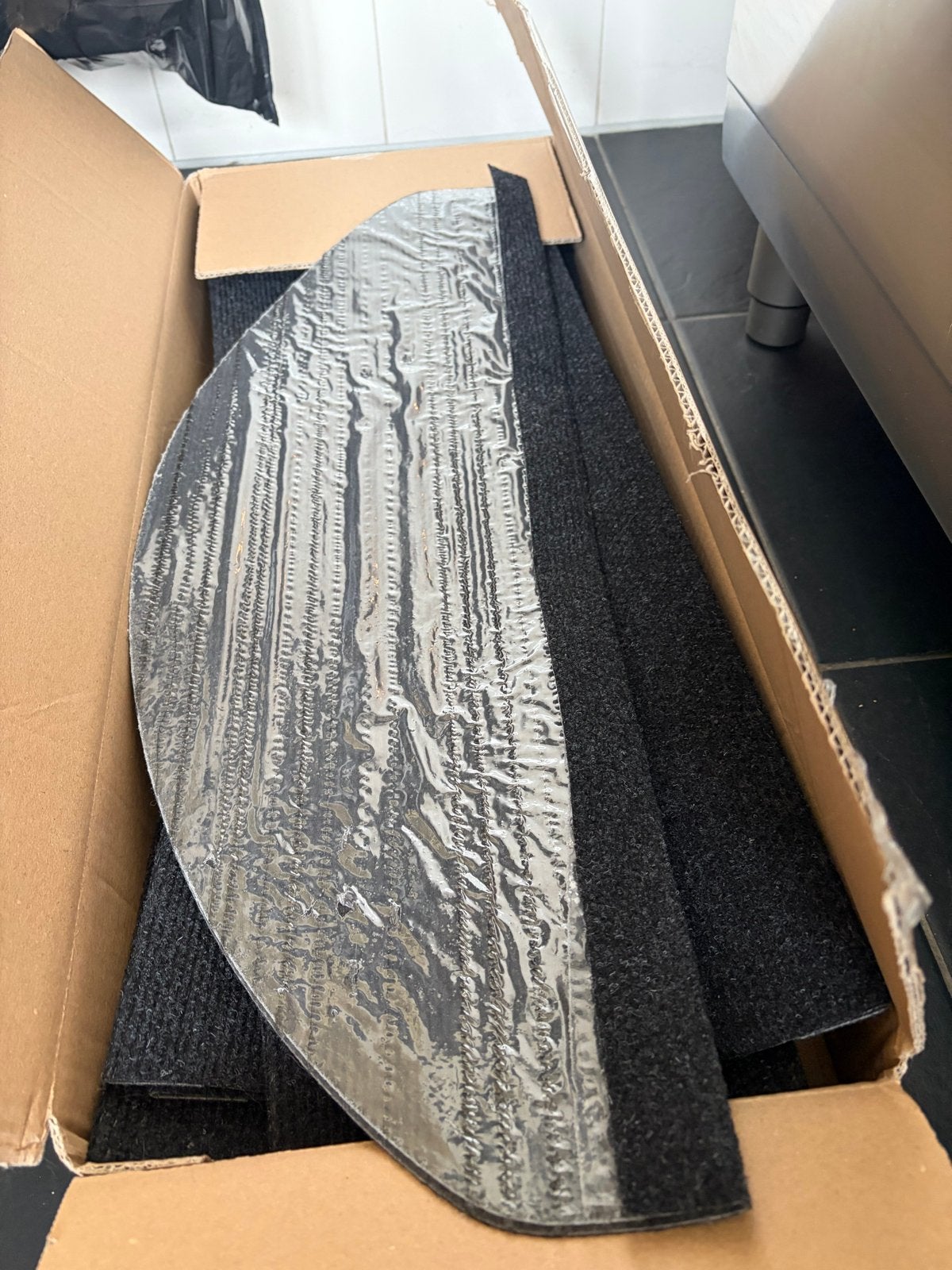 IVOL Trapmat Spurt Antraciet - 15 Stuks - 21x65 cm, Huis en Inrichting, Stoffering | Tapijten en Kleden, Ophalen, Nieuw, Minder dan 50 cm