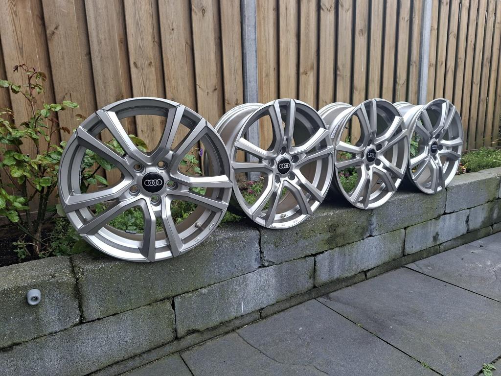 5x112 Audi velgen 17 inch, Auto-onderdelen, Banden en Velgen, Ophalen, Gebruikt, Velg(en), 17 inch