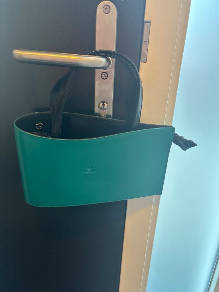 Kleine handtas Italiaanse design, Ophalen of Verzenden, Nieuw, Groen, Handtas