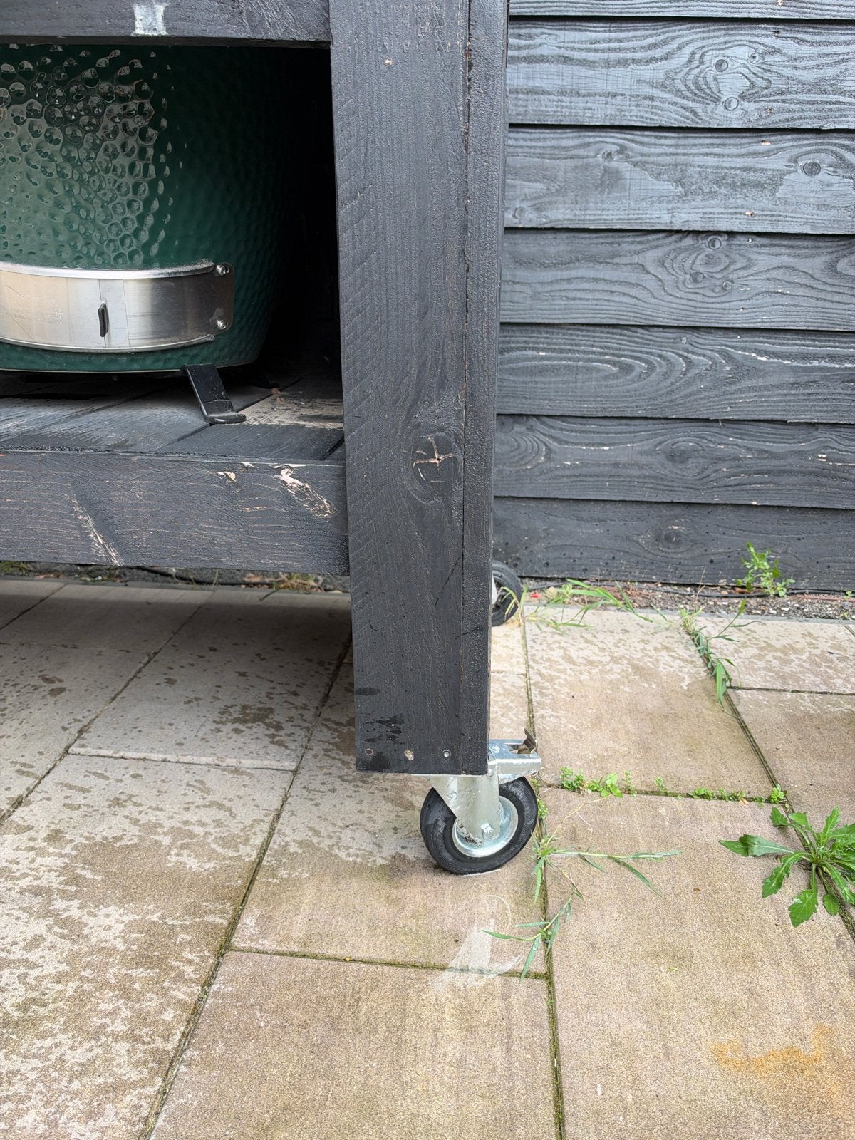 Buitenkeuken / BBQ-tafel op wielen, Ophalen, Gebruikt