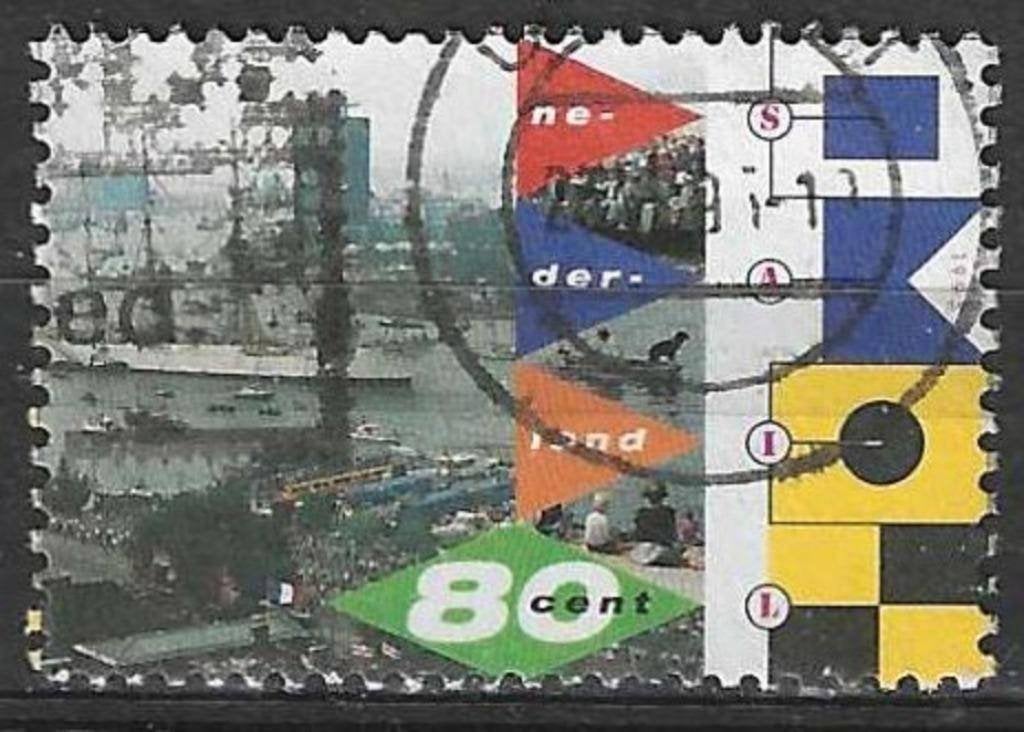 Nederland 1995 - Yvert 1512 - Zeilsport - Sail 95 (ST), Verzenden, Gestempeld