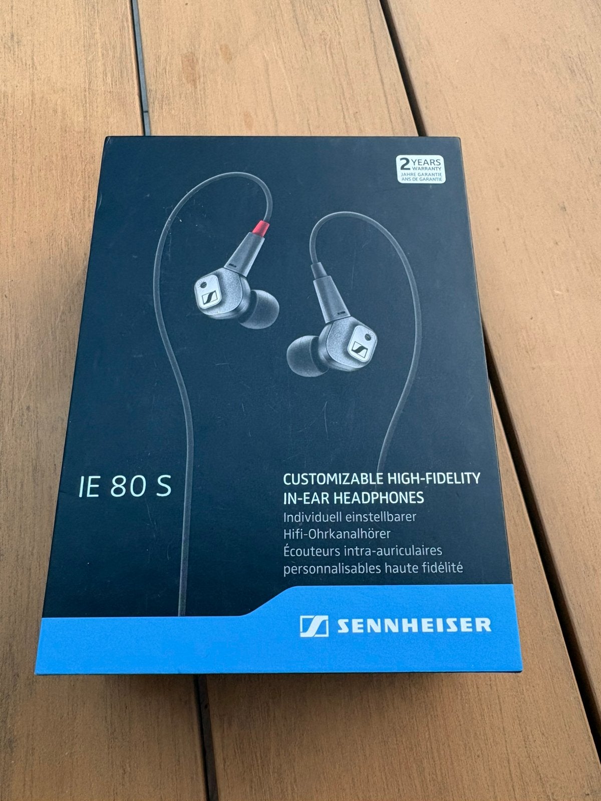 Sennheiser IE 80 s hifi kwaliteit in ears, In-ear, Sennheiser, Ophalen of Verzenden, Zo goed als nieuw