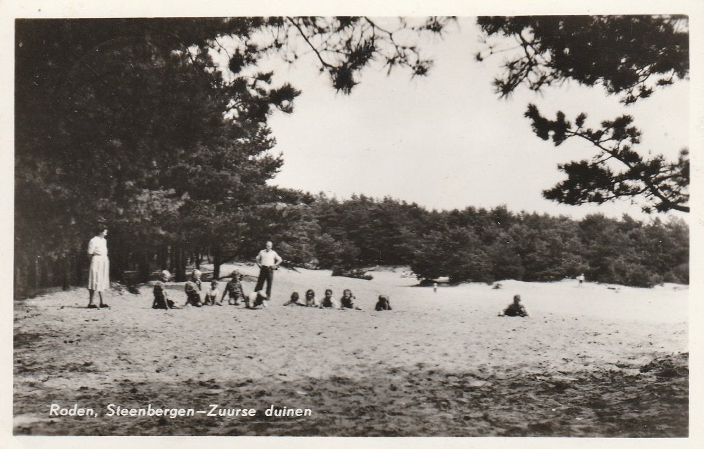 Roden   Zuurse Duinen, Ophalen of Verzenden, 1940 tot 1960, Gelopen, Drenthe