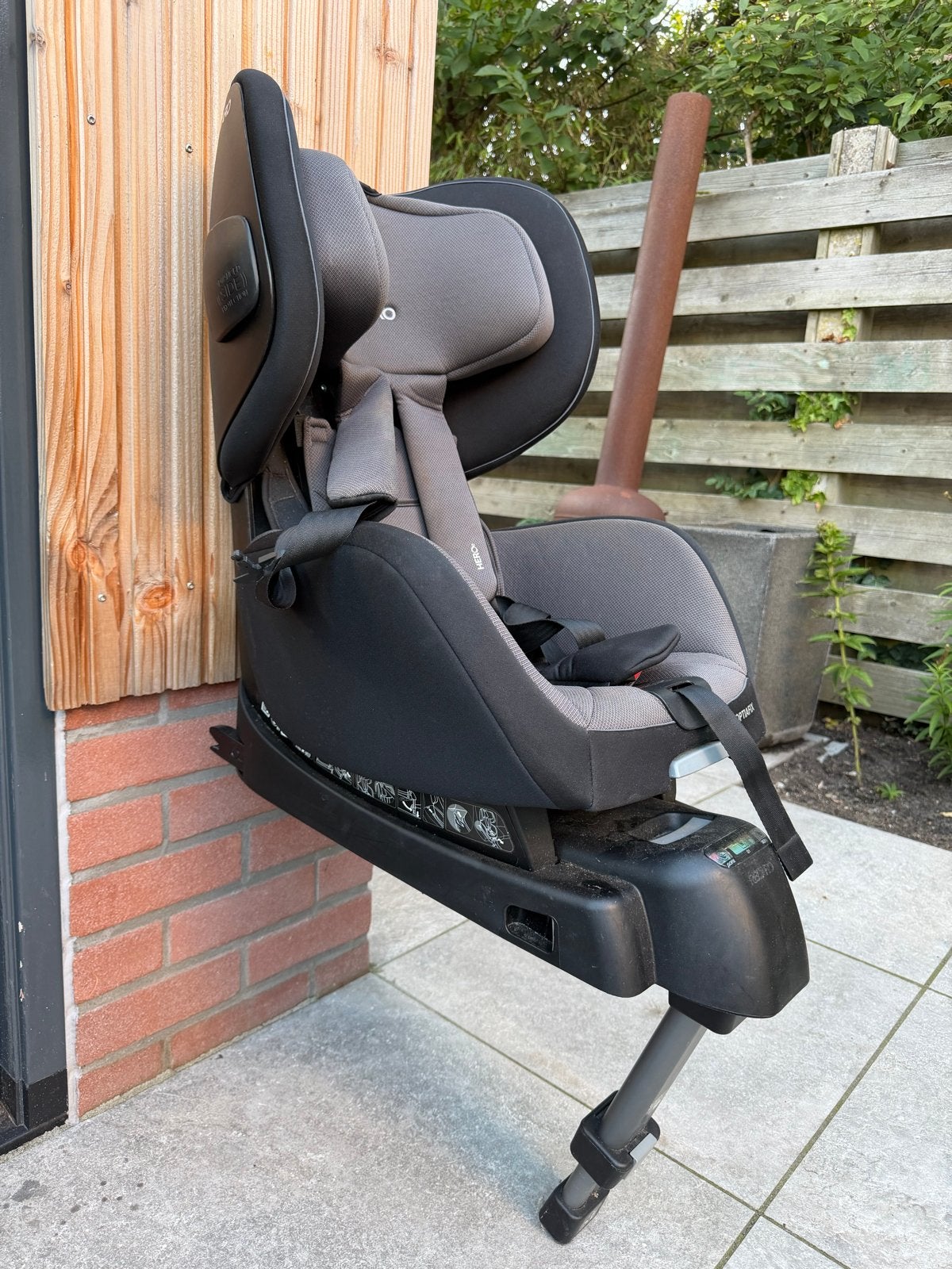 Recaro Optiafix autostoel, Gebruikt, 9 t/m 18 kg, Zijbescherming, Isofix