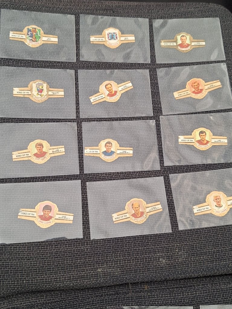 Sigarenbandjes WK Finale 1966, Verzenden, Sticker