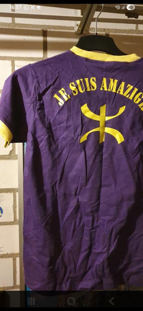 Marokko en Amazigh T-shirts - Diverse Maten, Onbekend, Zwart, Overige maten, Ophalen of Verzenden