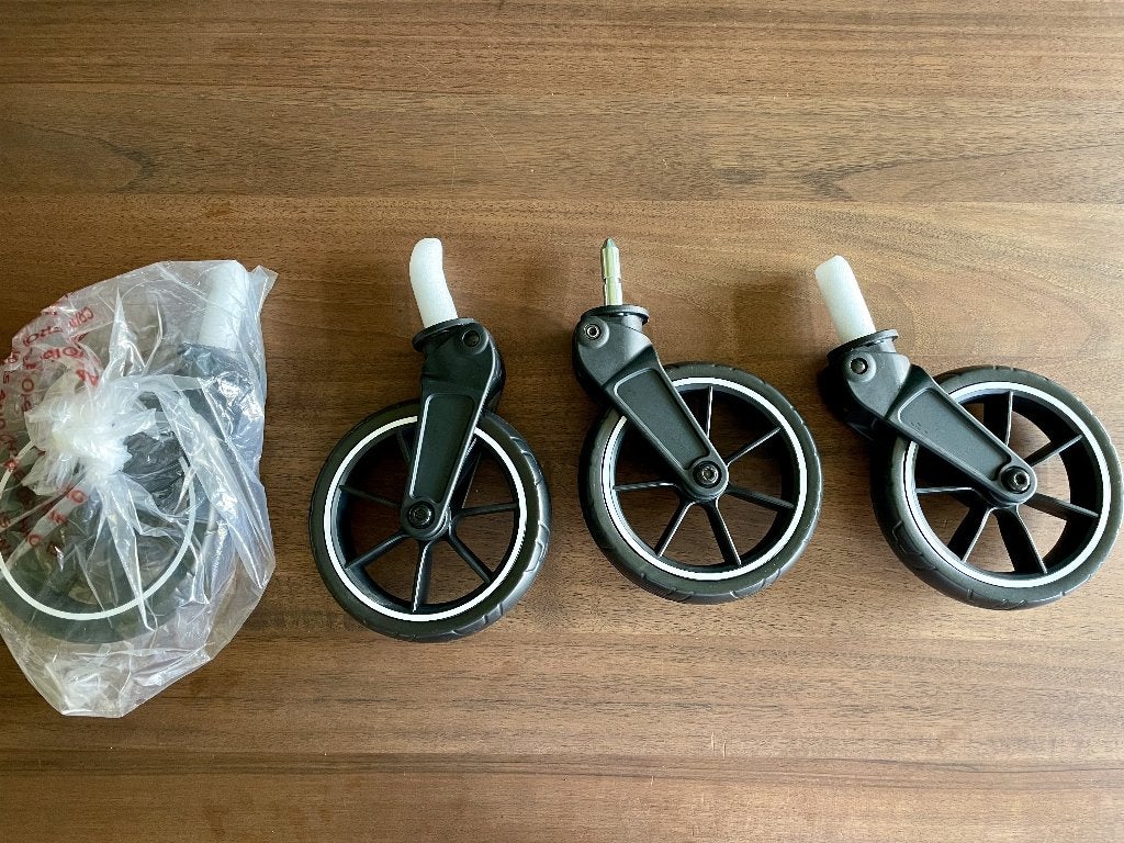 4 nieuwe voorwielen Deryan Rolo DuoBuggy X2, Kinderen en Baby's, Buggy's, Ophalen of Verzenden, Nieuw, Overige merken, Duomodel