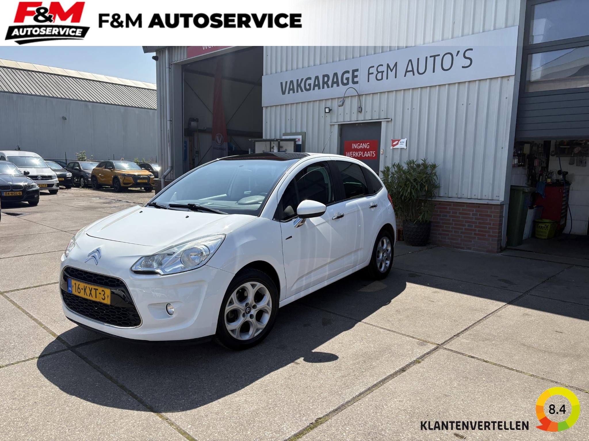 Citroen C3 1.6 VTi Exclusive, Auto's, Voorwielaandrijving, Euro 6, 4 cilinders, Parkeersensor