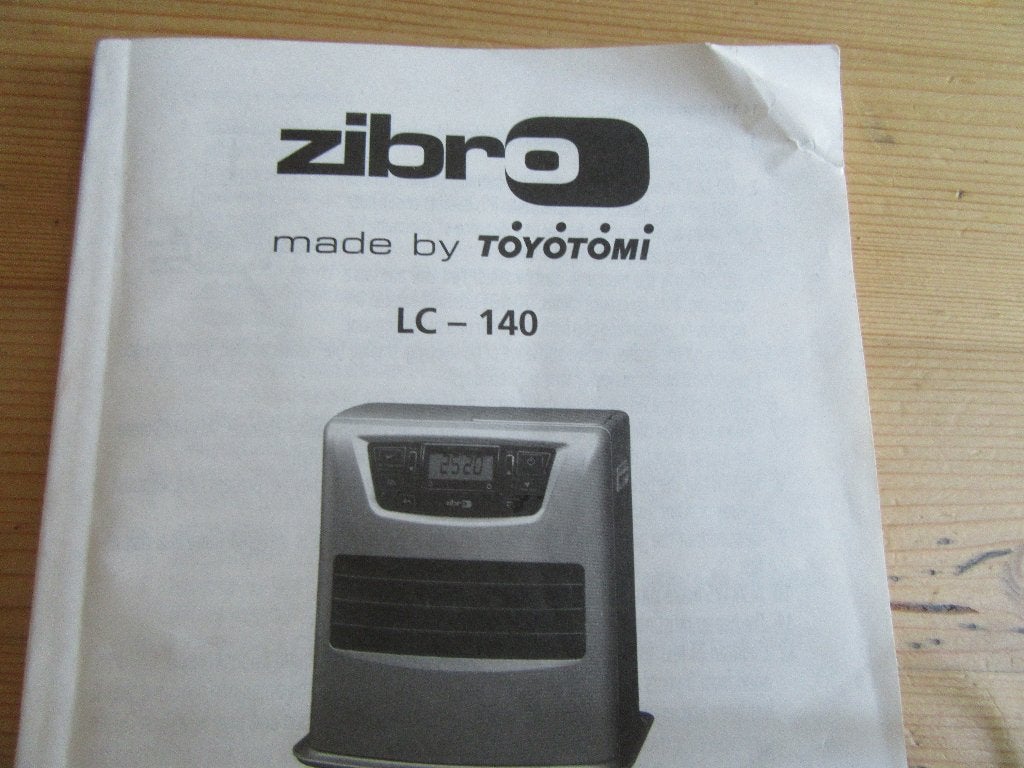 Zibro LC-140 kachel met Qlima Kristal brandstof, Ophalen, Gebruikt