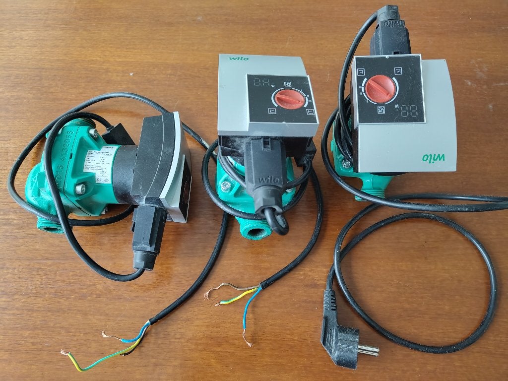 3 WILO Yonos PICO energiezuinige cv-circulatiepompen., Ophalen, Gebruikt, Minder dan 30 cm, Overige typen