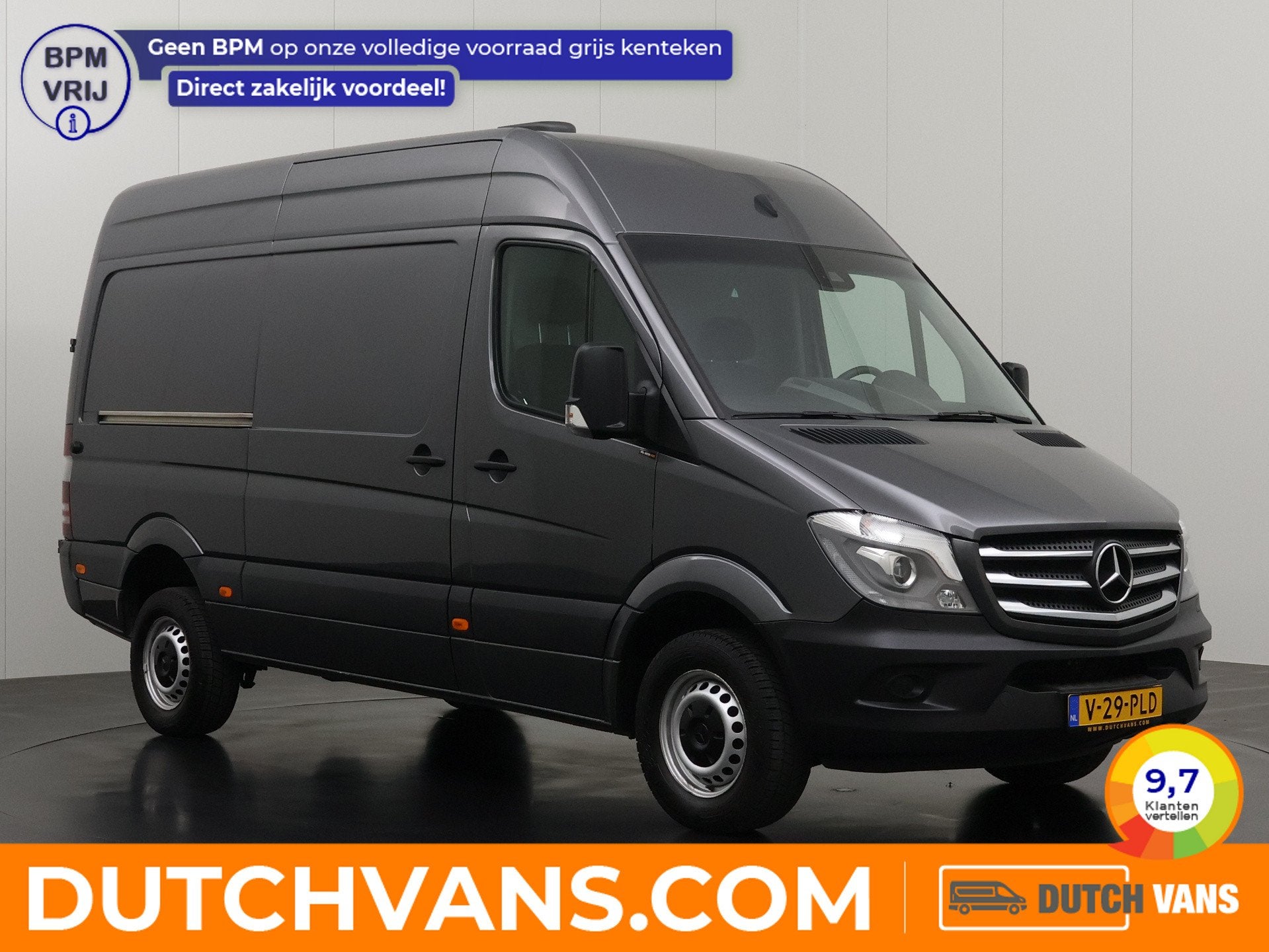 Mercedes-Benz Sprinter 319CDI 3.0V6 L2H2 Automaat | Camera |, Auto's, Automaat, Gebruikt, 190 pk, Diesel