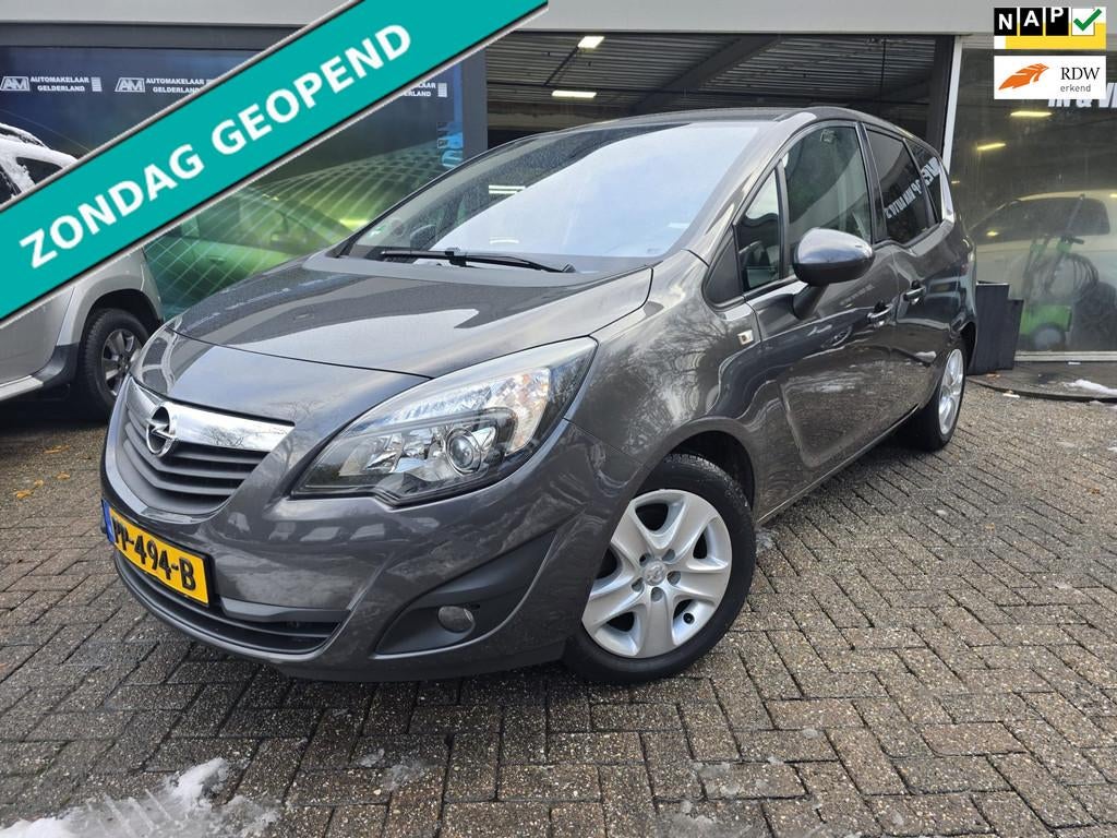 Opel Meriva 1.4 Cosmo | 2E EIGENAAR | 12MND GARANTIE | CRUIS, Auto's, Opel, Voorwielaandrijving, Euro 5, Gebruikt, 1398 cc
