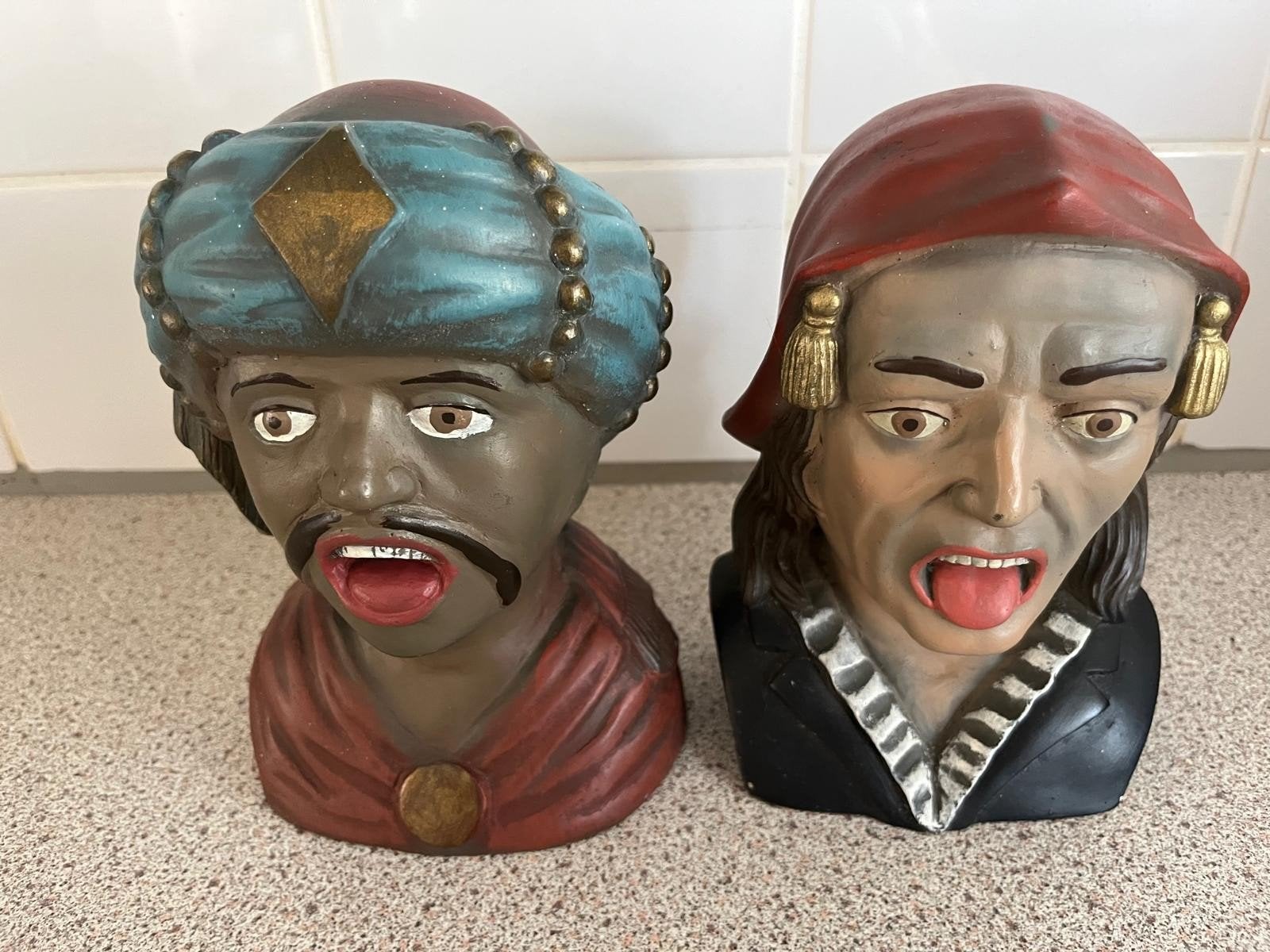 gapers beelden, Verzamelen, Ophalen, Steen, Aardewerk of Keramiek, Dier