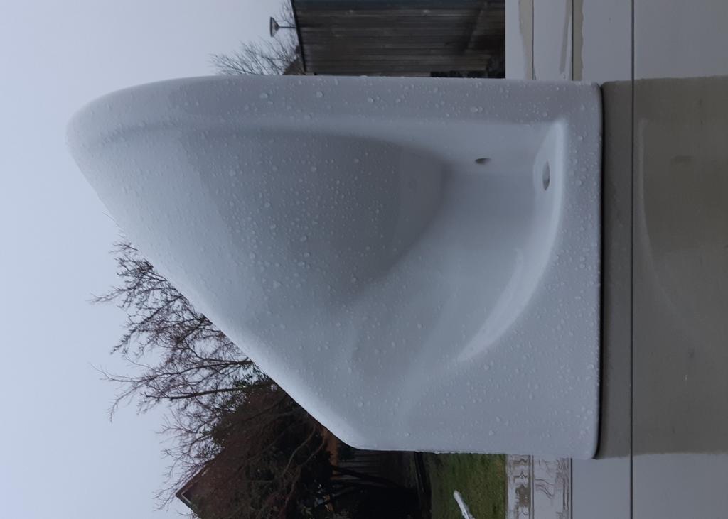 LAUFEN hangtoilet WC wit wandcloset, Ophalen, Gebruikt, Toilet