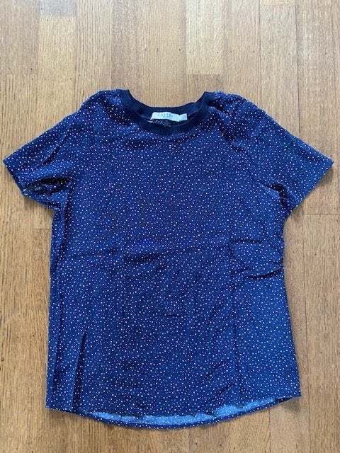 Costes blouseshirt (maat S), Blauw, Ophalen of Verzenden, Zo goed als nieuw, Korte mouw