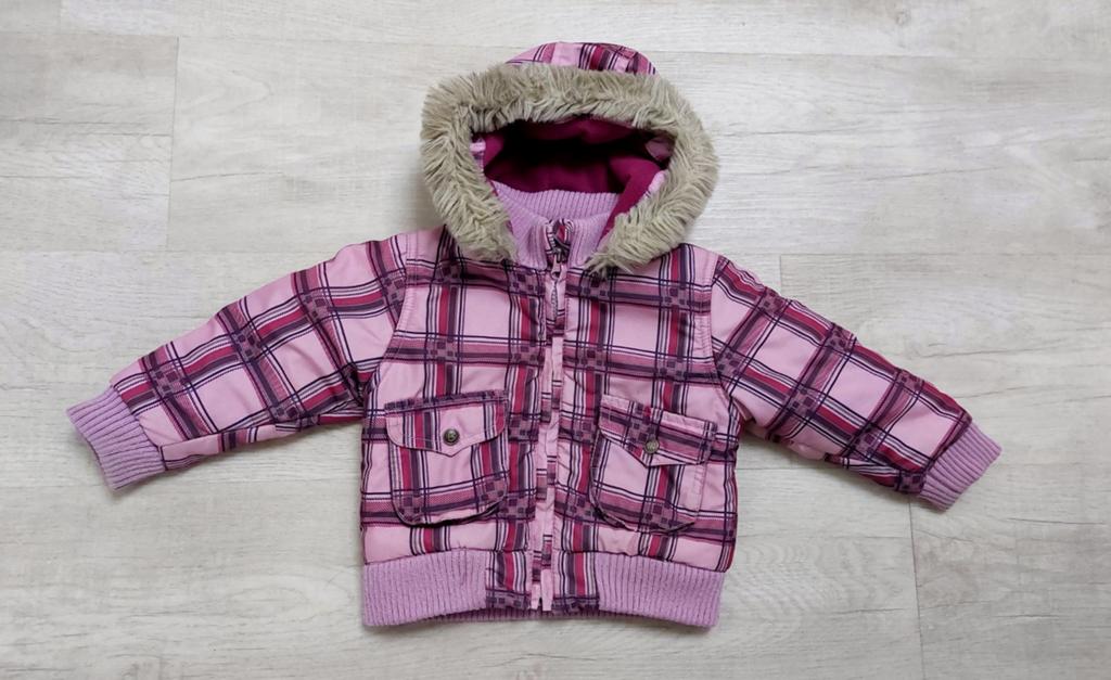 Winterjas maat 80, Ophalen of Verzenden, Zo goed als nieuw, Meisje, Jasje