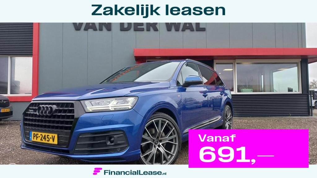 Audi Q7 3.0 TDI quattro S LINE NEDELANDSE AUTO KM N.A.P., Automaat, Verwarming stoelen achter, Gebruikt, Euro 6