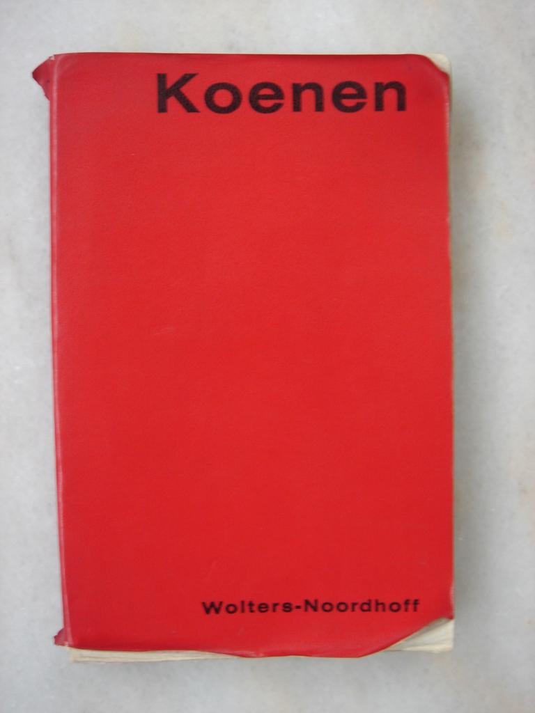 Verklarend Zakwoordenboek der Nederlandse Taal   , Boeken, Woordenboeken, Gelezen, Koenen of Wolters, Nederlands, Ophalen of Verzenden