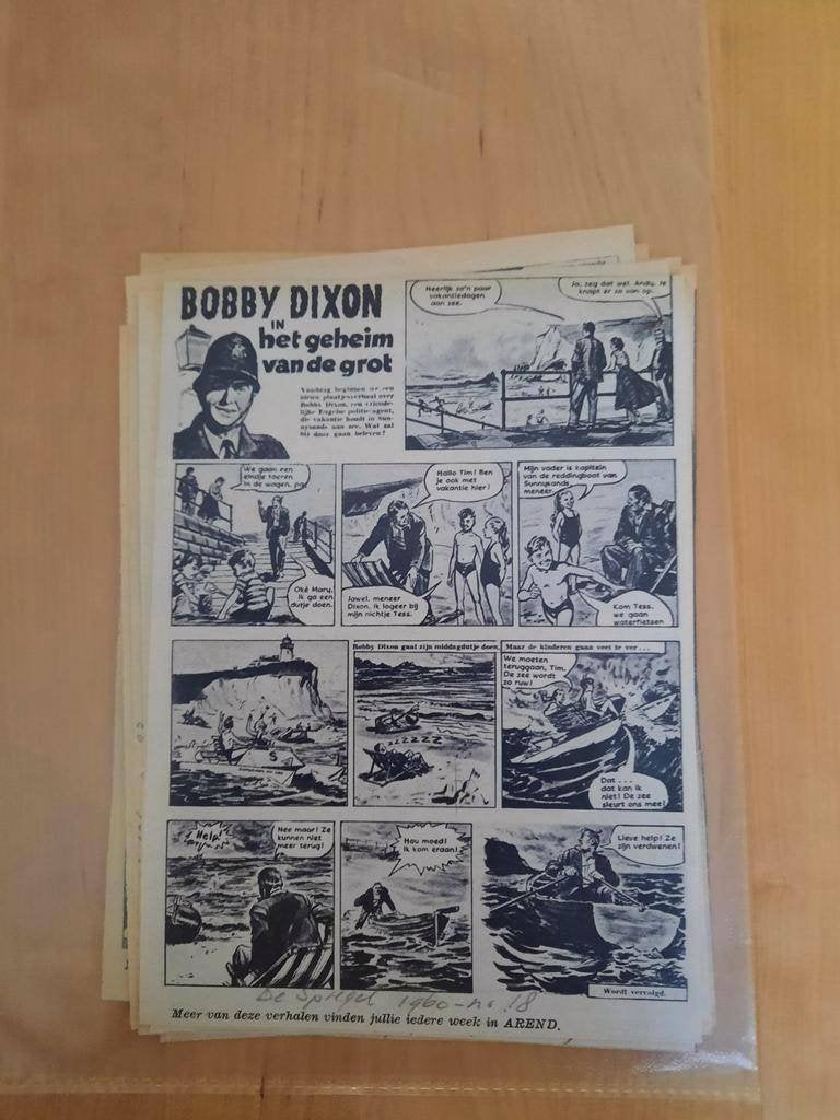 BOBBY DIXON - DIVERSE STRIPVERHALEN - JAREN '60, Verzamelen, Tijdschriften, Kranten en Knipsels, Ophalen of Verzenden, 1980 tot heden