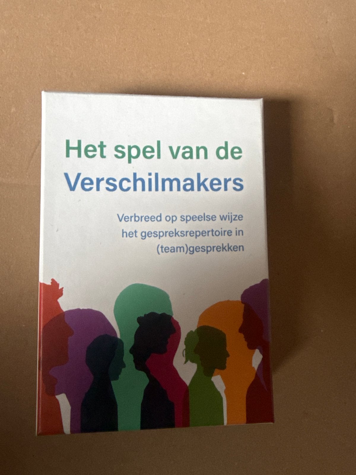 Het spel van de Verschilmakers - Gesprekskaarten, Drie of vier spelers, Ophalen of Verzenden, Zo goed als nieuw