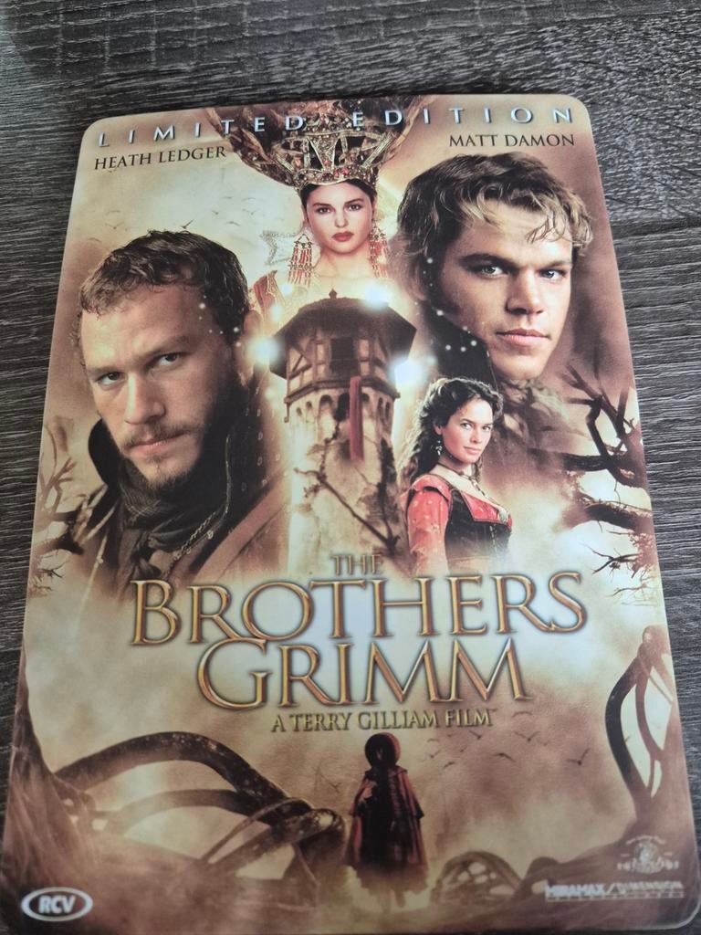 The brothers grimm ( steelbook), Vanaf 16 jaar, Ophalen of Verzenden, Zo goed als nieuw