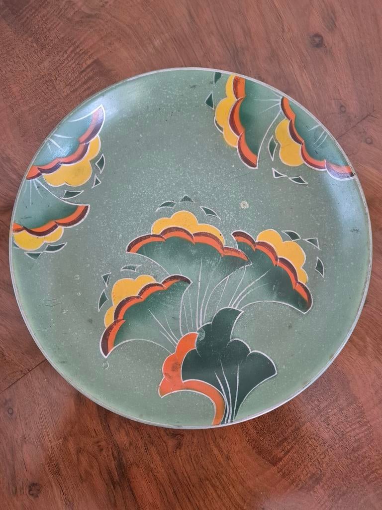 Art deco wand bord brentleigh keramiek england., Ophalen of Verzenden