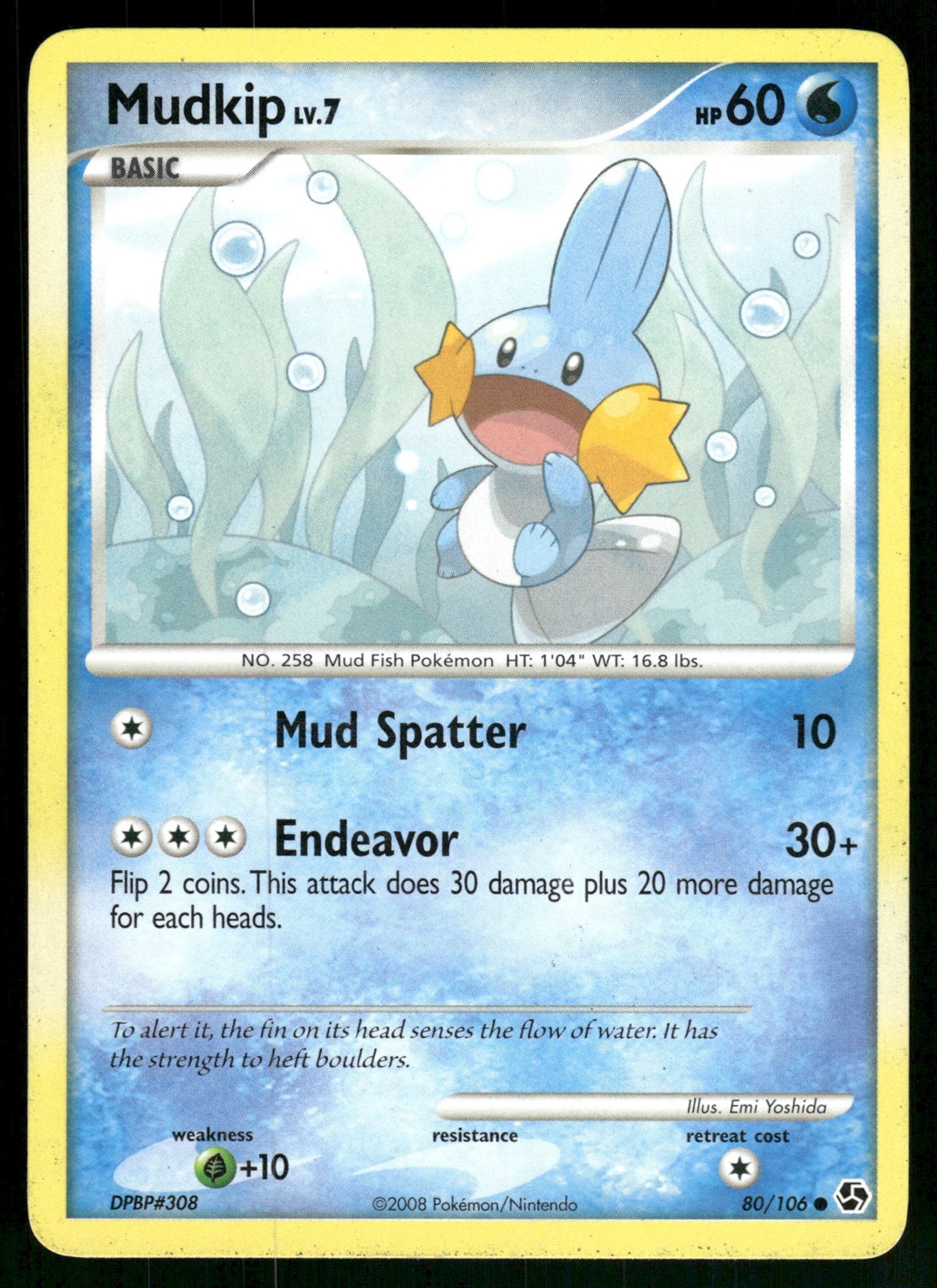 Mudkip 80/106 - Great Encounters (NM), Verzenden, Gebruikt
