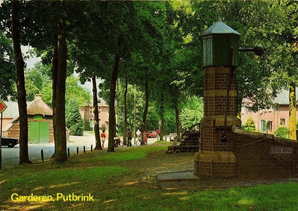 Garderen, Putbrink - 1985 gelopen, Ophalen of Verzenden, 1960 tot 1980, Gelopen, Gelderland