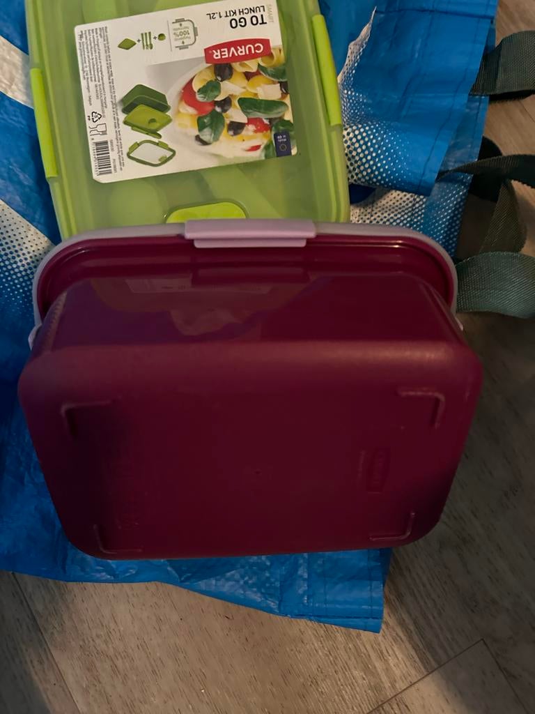 Curver Lunch Kit To Go 1.2L - Nieuw, Ophalen, Kunststof, Nieuw, Meerkleurig
