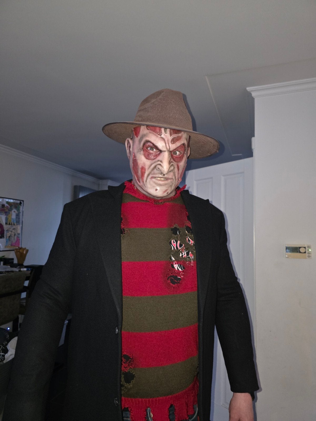 Freddy Krueger wes craven Kostuum Set, Ophalen of Verzenden