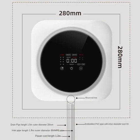 Miniwasmachine – Kleine Wasmachine – Compacte Wasmachine, Corvance B.V., Verzenden, Nieuw, Corvancebol@gmail.com