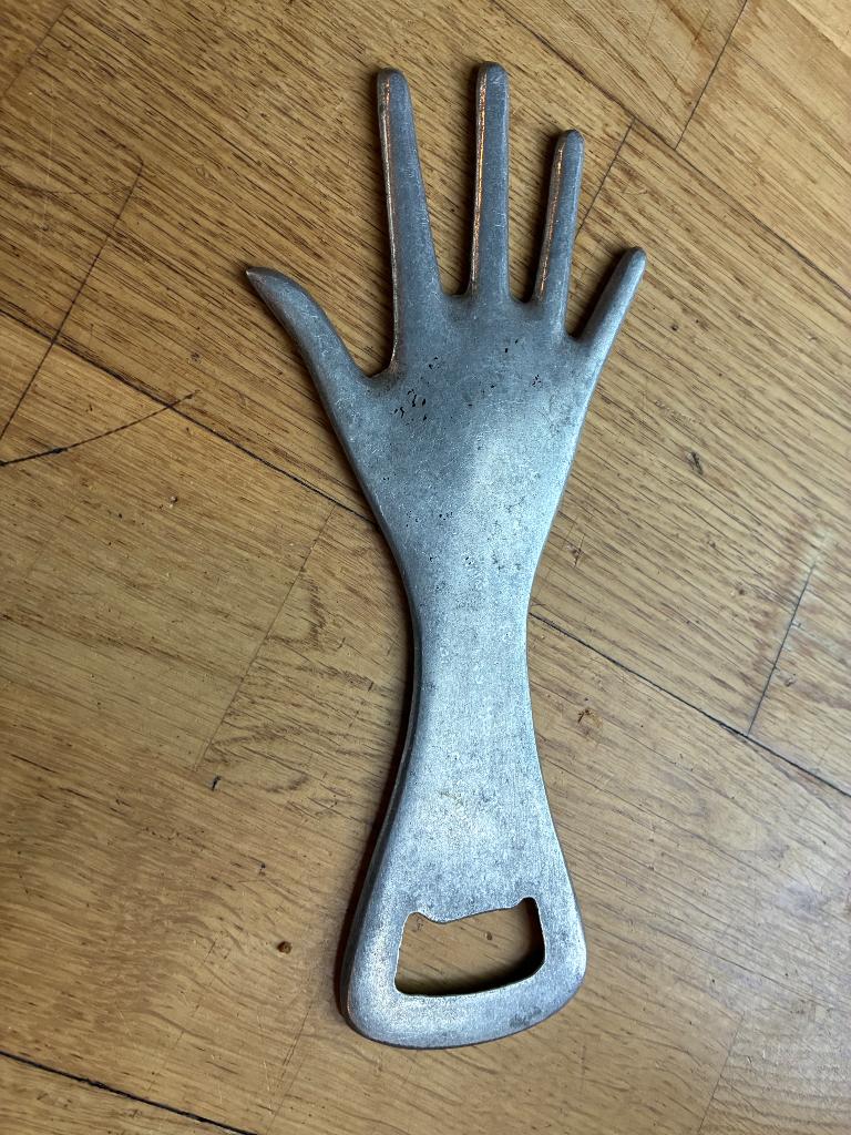 Flesopener ‘Hand’, Ophalen of Verzenden