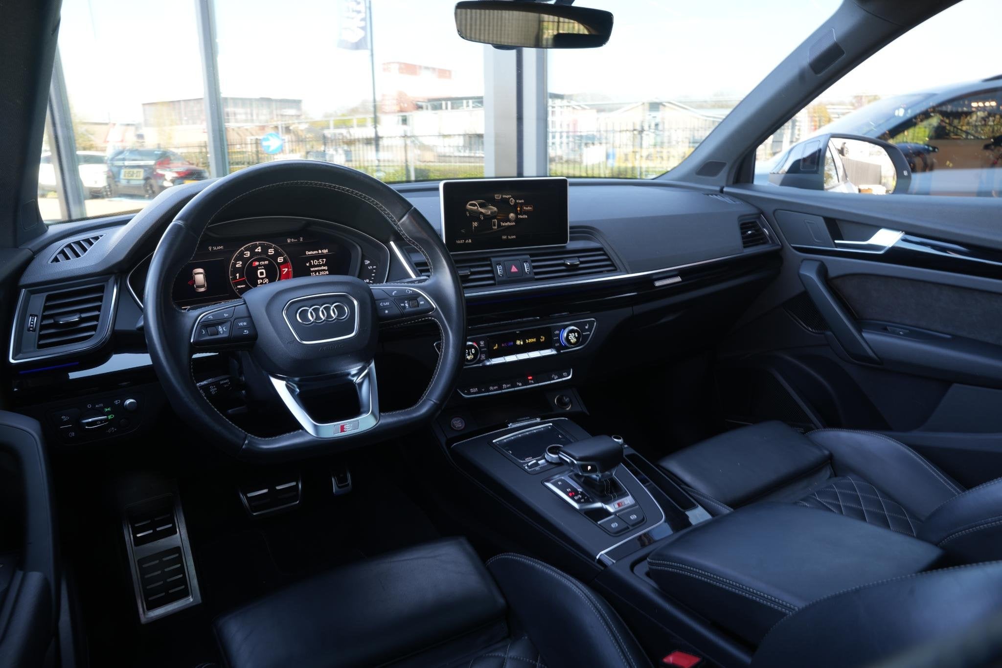 Audi Q5 3.0 TFSI SQ5 quattro Pro Line Plus Panoramadak Adapt, Auto's, Automaat, Gebruikt, 2995 cc, Q5