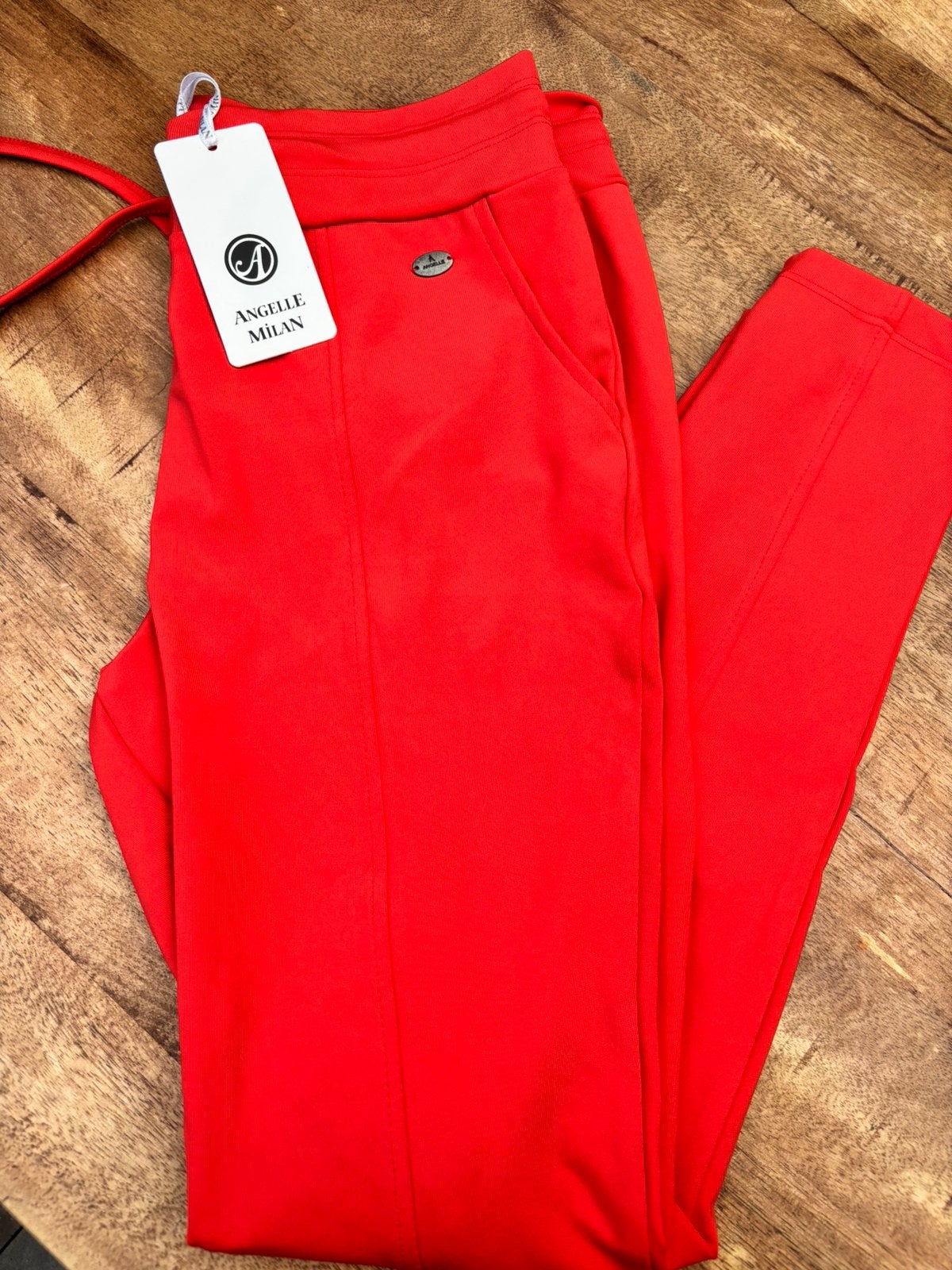 Nieuw Coral kleur Angelle Milan Travelwear broek S-M en L, Maat 38/40 (M), Overige kleuren, Nieuw, Ophalen of Verzenden