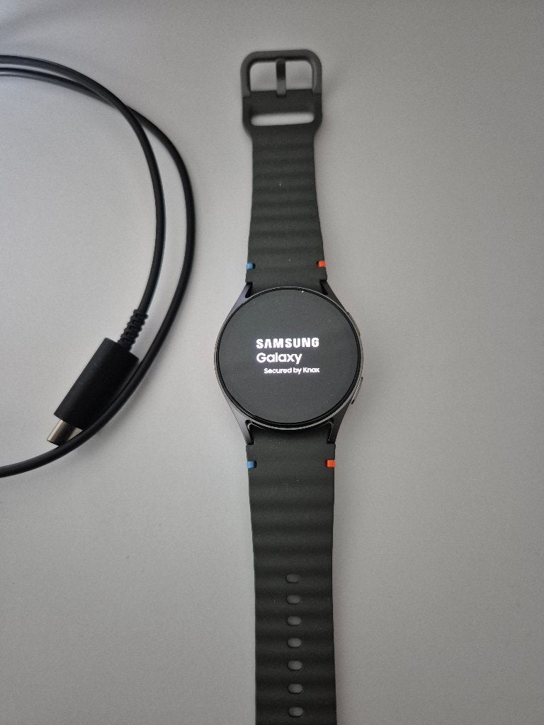 Smartwatch Samsung galaxy watch 7, Sieraden, Tassen en Uiterlijk, Smartwatches, Zwart, Ophalen of Verzenden, Zo goed als nieuw