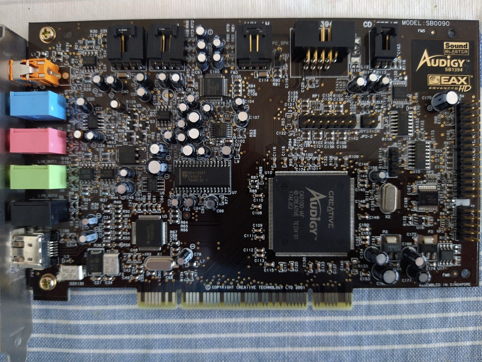 Creative Sound Blaster Audigy SB0090 geluidskaart, Computers en Software, Ophalen of Verzenden, Gebruikt, Intern, Creative