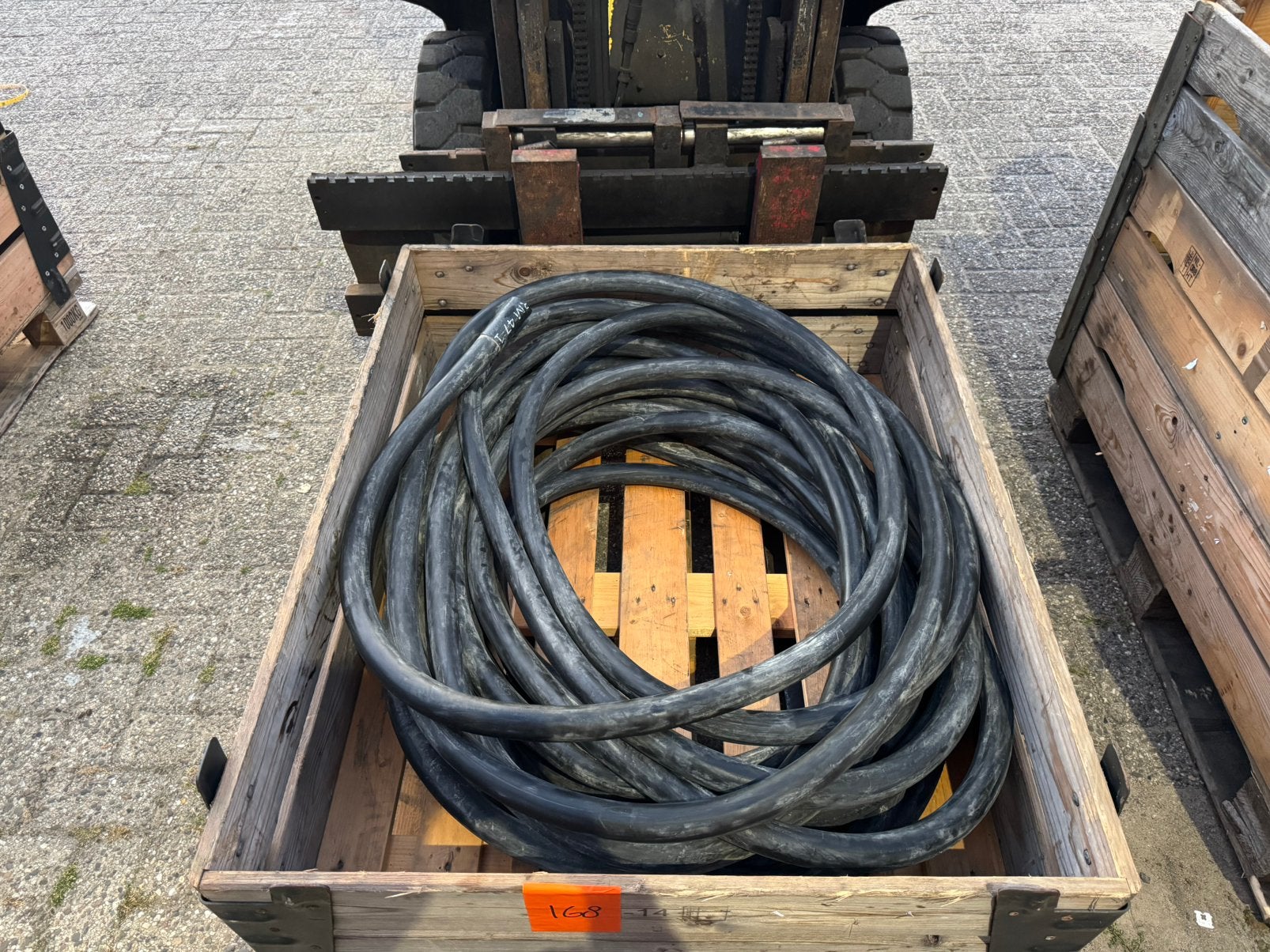 43m Krachtstroom kabel neopreen 5G50, Ophalen, ., Zo goed als nieuw, .