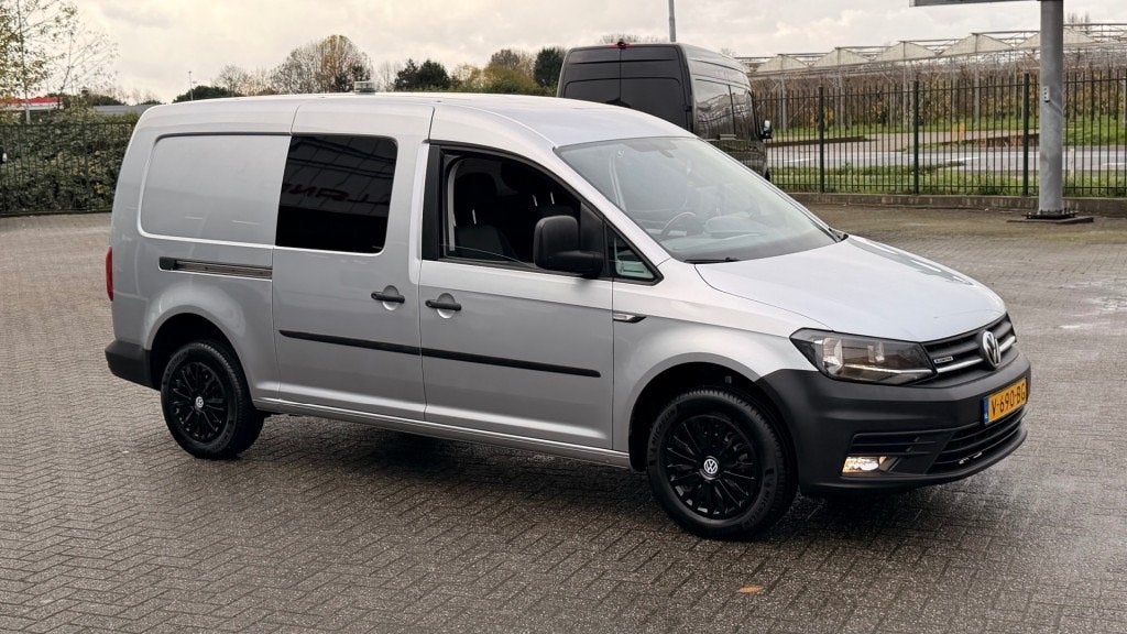 Volkswagen Caddy Maxi CNG L2H1 bj 2016, Auto's, Voorwielaandrijving, Stof, 4 cilinders, CNG (Aardgas)