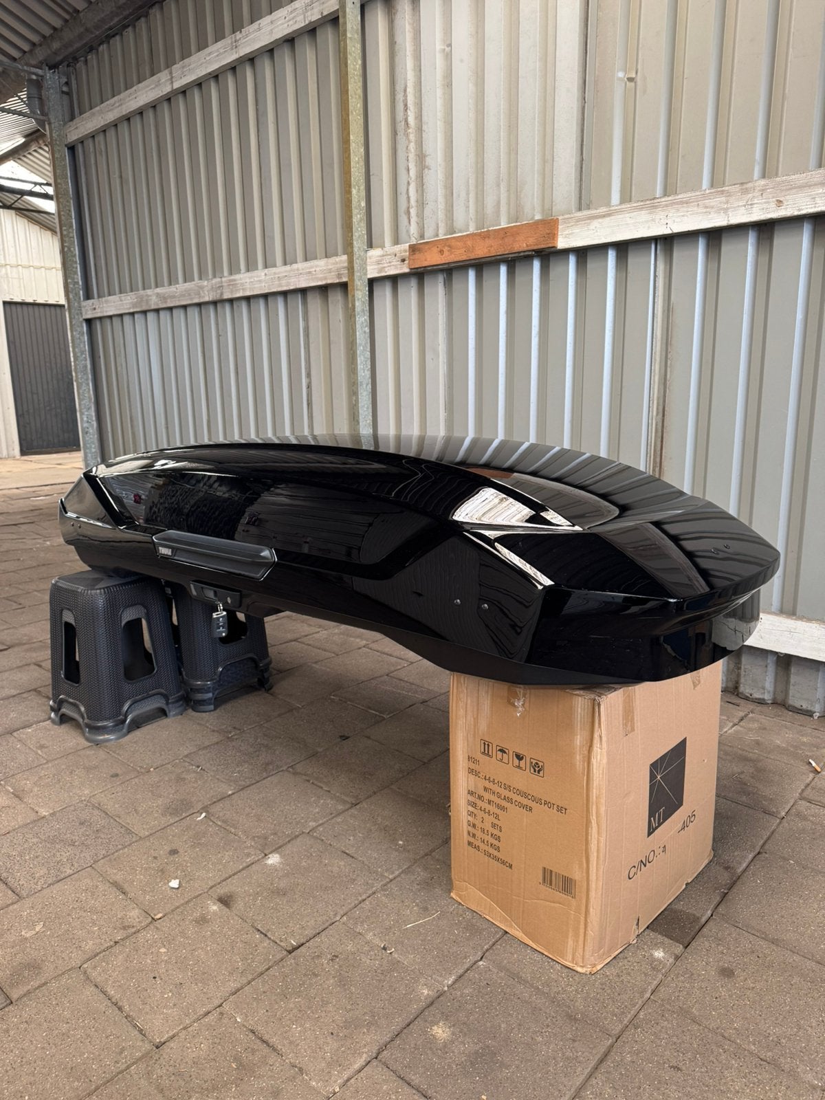 Thule Motion 3 XXL Dakkoffer 590L - Ruim en Aerodynamisch, Ophalen, Zo goed als nieuw
